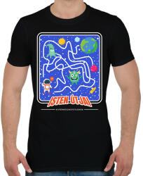 printfashion Isten útjai kifürkészhetetlenek - Férfi póló - Fekete (11579857)