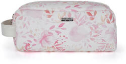 OXY BAG / Karton PP Pink Flowers virágos kozmetikai táska - 21x9 cm (IMO-KPP-9-30621)