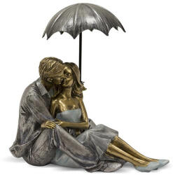 Art-Pol Egy pár egy esernyő - romantikus szobor - 18 cm (IMO-PP-IM-A-114352)