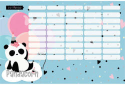 Lizzy Card Lollipop PANDACORN pandás órarend - nagy (LIZ-21881855)