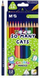 M&G Cicás színesceruza készlet - 12 darabos - So many Cats (AD-AWP343A1)