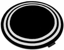 My carpet company kft HAMPTON szőnyeg keret kör fekete kerék 200 cm (GR4804)