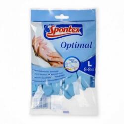 Spontex Optimal gumikesztyű, L méret