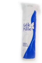 Kék Pille Duo varrot szélű kozmetikai lap, vattakorong - 100 db