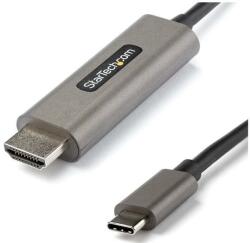 StarTech Cablu StarTech CDP2HDMM1MH, HDMI, USB Type-C, 4k, 1m (Negru/Gri) (CDP2HDMM1MH)