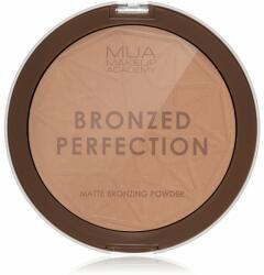 MUA Makeup Academy Bronzed Perfection bronzosító matt hatással árnyalat Sunset Tan 15 g