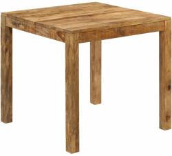 vidaXL Masă de bucătărie, 82 x 80 x 76 cm, lemn masiv de mango (246704) - vidaxl