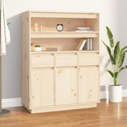 vidaXL Dulap înalt, 89x40x116, 5 cm, lemn masiv de pin (818215) Comoda