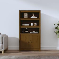 vidaXL Dulap înalt, maro miere, 80x35x154 cm, lemn masiv de pin (823522) Comoda