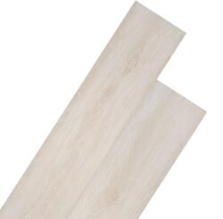 vidaXL Plăci de pardoseală, stejar clasic alb, 4, 46 m2, 3 mm, PVC (146592)