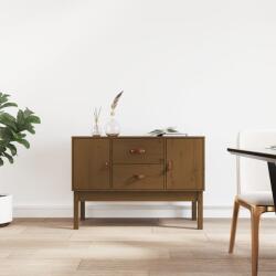 vidaXL Servantă, maro miere, 110x40x78 cm, lemn masiv de pin (823527) Comoda