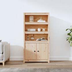 vidaXL Dulap înalt, 80x35x154 cm, lemn masiv de pin (823519) Comoda