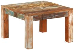 vidaXL Măsuță de cafea, 55x55x35 cm, lemn masiv recuperat (350322) Masa de cafea
