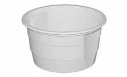  Műanyag gulyás tányér, 750 ml, 50 db, fehér (KHMU182) (126238)