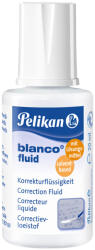 Pelikan Corector fluid cu pensula Pelikan Blanco pe baza de solvent, 20 ml (300872)