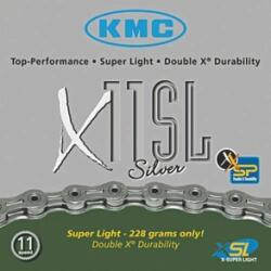 KMC Lánc X11 Sl Silver 1/2x1/128 114l