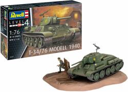 Revell T-34/76 Modell 1940 1: 72 makett harcjármű (03294) (03294)