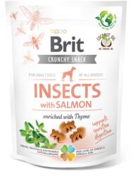 Brit Care Dog Crunchy Cracker Insects with Salmon and Thyme 200g - falatozoo