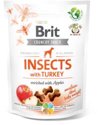 Brit Care Dog Crunchy Cracker Insects with Turkey and Apples 200g - falatozoo
