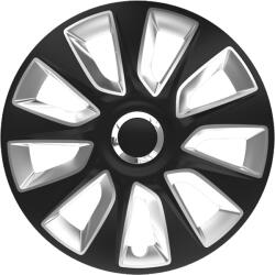 Versaco Dísztárcsa 17" Stratos Ring Chrome Black & Silver (4 darabos garnitúra)