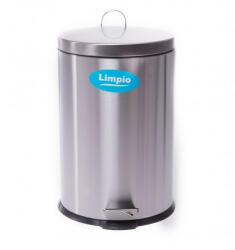 Limpio Cos gunoi, inox lucios, 5 litri (Material: inox lucios) (CGIX15LLD)