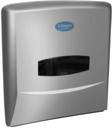 Limpio Dispenser prosoape pliate, plastic argintiu (DP1200ZS2D)