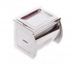 Limpio Dispenser inox hartie igienica, cu scrumiera rabatabila (TD10W3D)