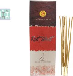 Om Brand Agarbatti Betisoare Parfumate - Om Sai Agrabatti - Red Wood Premium Incense 50 g