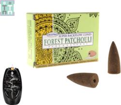 Conuri Parfumate - Deepika - Forest Patchouli - Backflow - Pure si Natural 15 g
