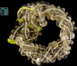  Cuart Lemon Margele Pietre Semipretioase Disc Fatetat- 4-6 x 7-9 mm