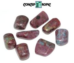 Rubin in Kyanit Rulat Natural - 28-36 x 22-27 x 13-23 mm - ( XL ) - 1 Buc