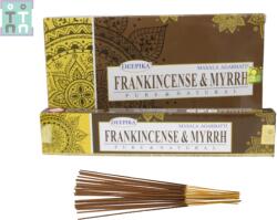 Betisoare Parfumate - Deepika - Frankincense si Myrrh Pure si Natural - 15 g