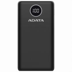 ADATA POWER BANK ADATA 20000mAh, 2 x USB 1 x USB-C, digital display pt. status baterie, P20000QCD 20.000 mAh, total 3A, black, AP20000QCD-DGT-CBK (include timbru verde 0.5 lei) (AP20000QCD-DGT-CBK)