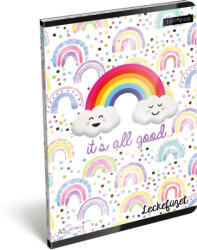 Lizzy Card leckefüzet A/5 Rainbow