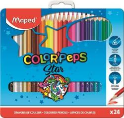 Maped Color'Peps színesceruza 24db fémdobozban