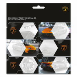 Ars Una füzetcímke csomagolt, 3x6db Lamborghini