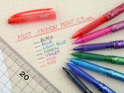 Pilot Frixion Point radírozható toll 0, 5mm, tűhegyű piros