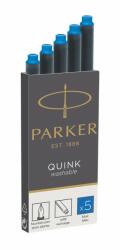 Parker QUINK tintapatron 5db/csomag kék