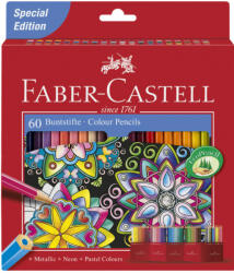 Faber-Castell hatszögletű színesceruza 60db