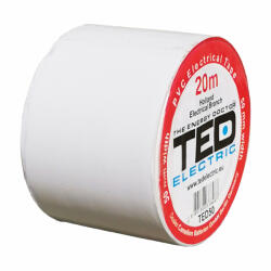 TED Electric Banda electroizolatoare TED 50mm x 20metri alba (1/80) (DZ083736)