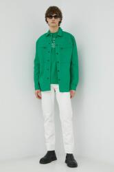 G-Star Raw rövid kabát férfi, zöld, átmeneti, oversize - zöld L - answear - 48 990 Ft