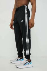 Adidas edzőnadrág fekete, férfi, nyomott mintás, IC0041 - fekete XL