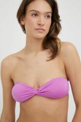 Billabong bikini felső lila, enyhén merevített kosaras - lila XS - answear - 15 990 Ft