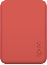 Epico - 4200mAh mágneses (MagSafe kompatibilis) vezeték nélküli powerbank - piros (9915101400015_)