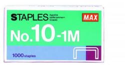 Max Tűzőkapocs MAX No. 10 1000 darabos (2M10-1) - fotoland