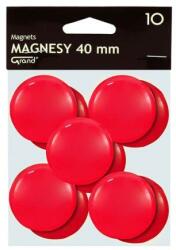 Grand Táblamágnes GRAND 40 mm piros 10 darabos (130-1701) - fotoland