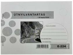  Nyomtatvány útnyilvántartás A/5 fekvő 50 lapos - fotoland