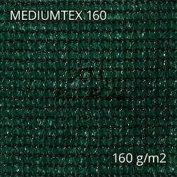 Sun-Life Árnyékoló háló, belátásgátló MEDIUMTEX160 1, 5 m x 5 m zöld (28519m5) - aqua-farm