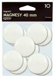 Grand Táblamágnes GRAND 40 mm fehér 10 darabos (130-1699) - fotoland