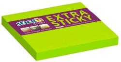 Stick n Öntapadós jegyzettömb STICK`N extra erős 76x76mm neon zöld 90 lap (21672) - fotoland
